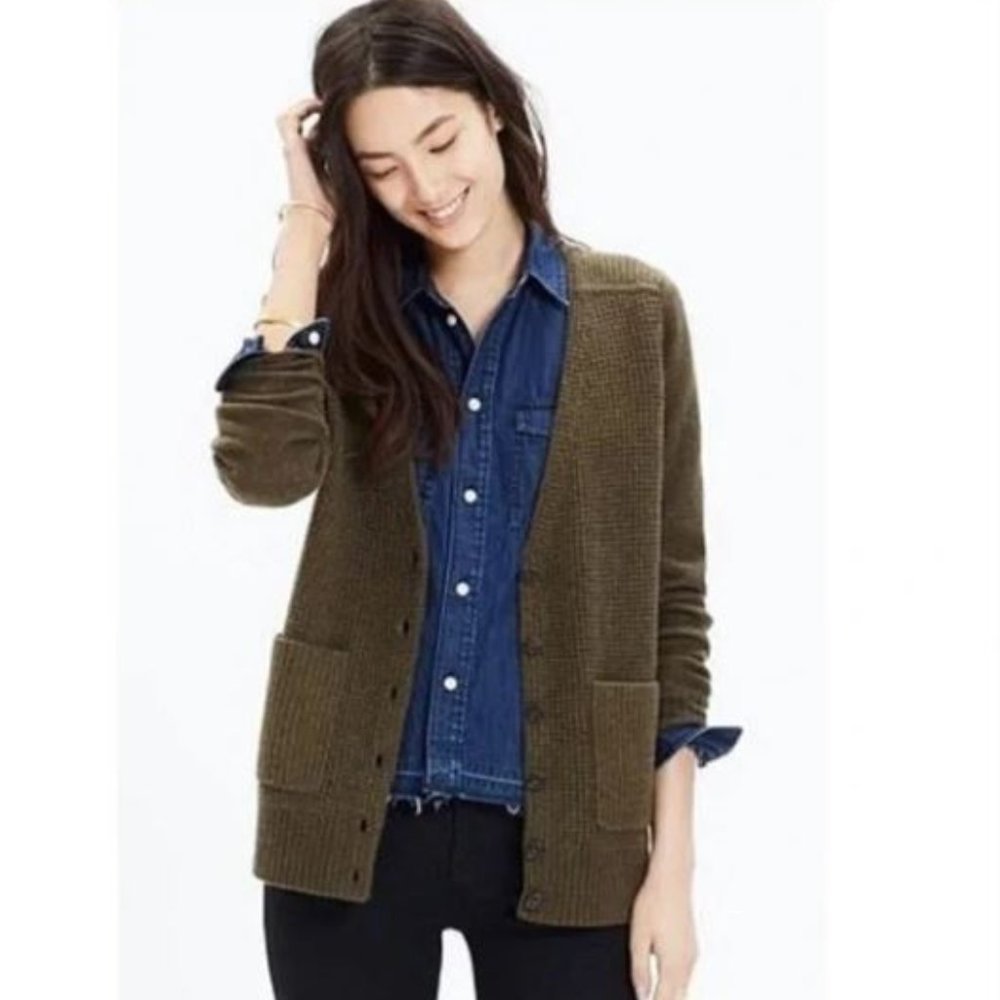 NWT Madewell University Cardigan Sweater